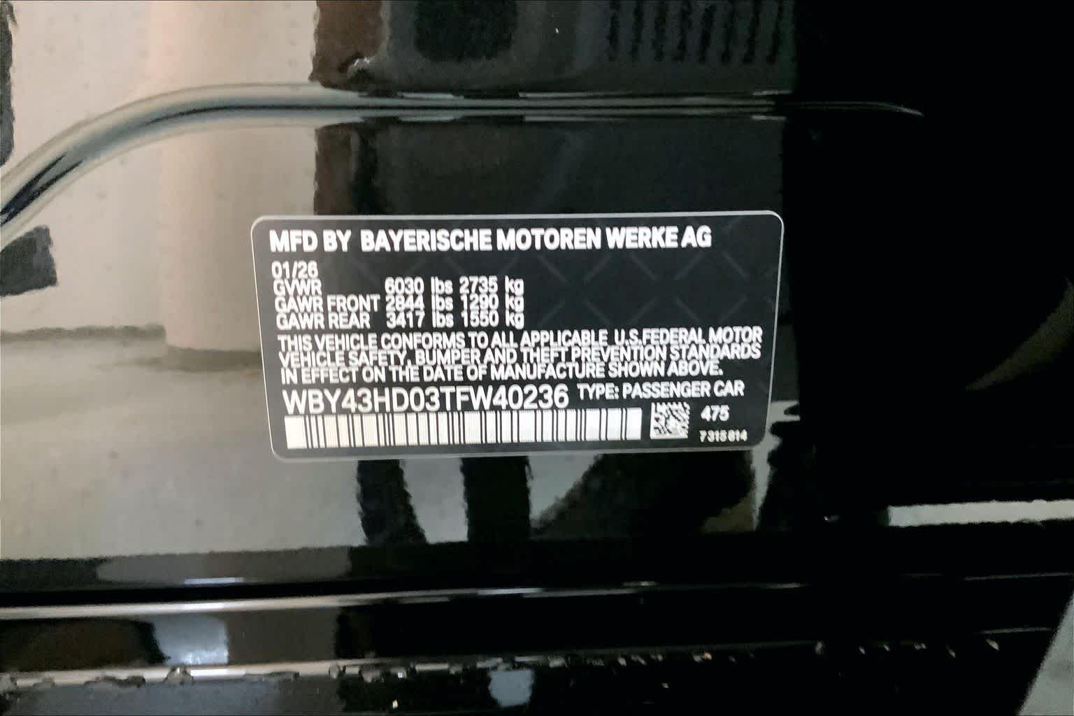 New 2026 Black Sapphire Metallic BMW xDrive40 image 21