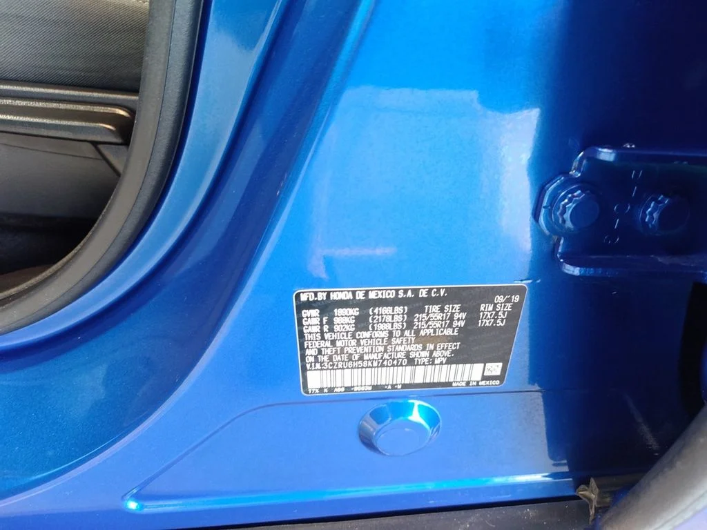 Used 2019 Blue Honda EX image 25