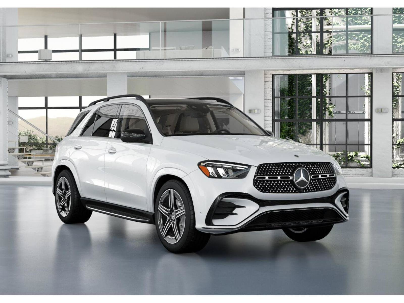 New 2026 MANUFAKTUR Moonlight White Metallic Mercedes-Benz GLE 350 image 10