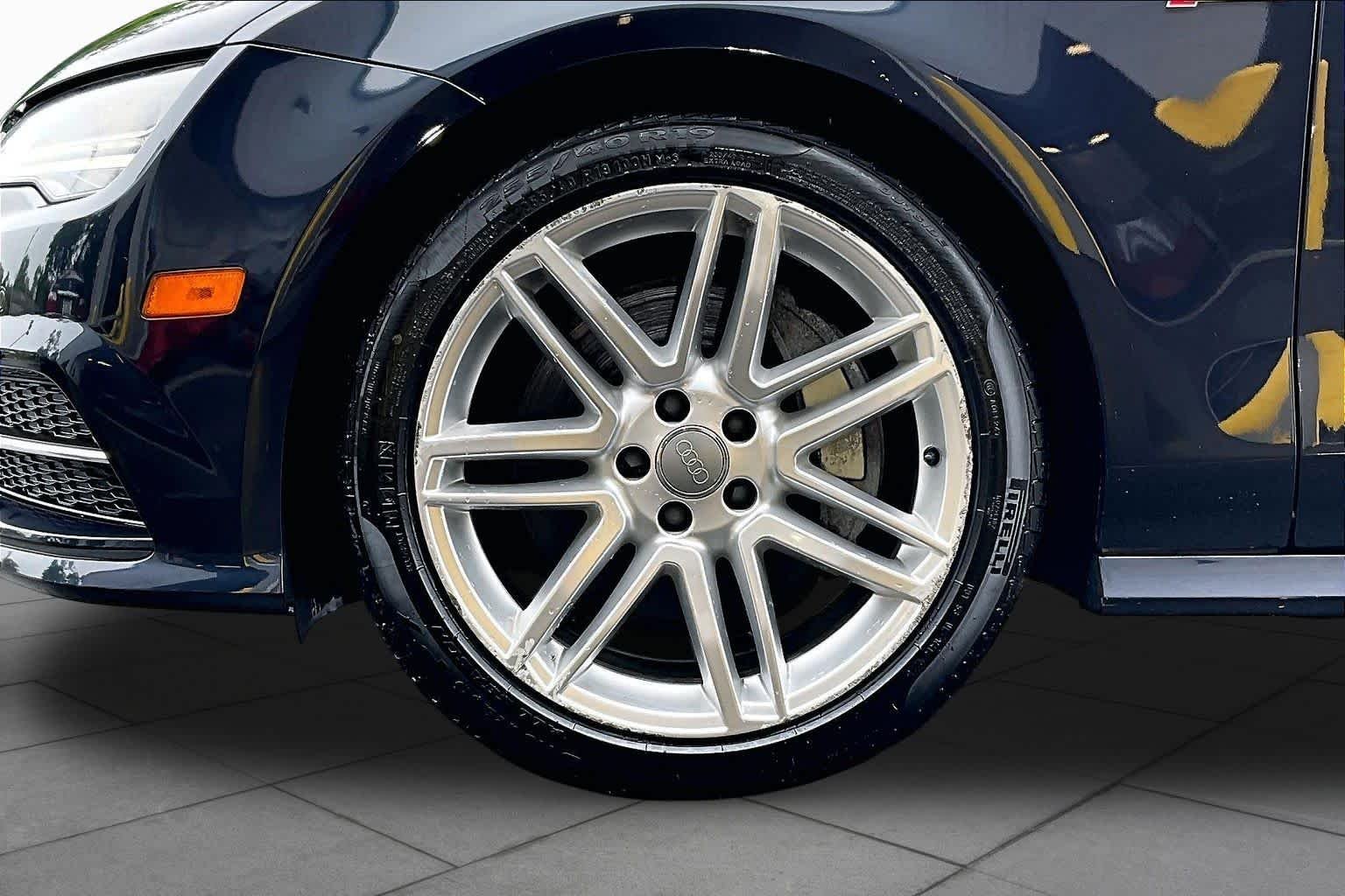 Used 2016 Moonlight Blue Metallic Audi 3.0 Premium Plus image 11