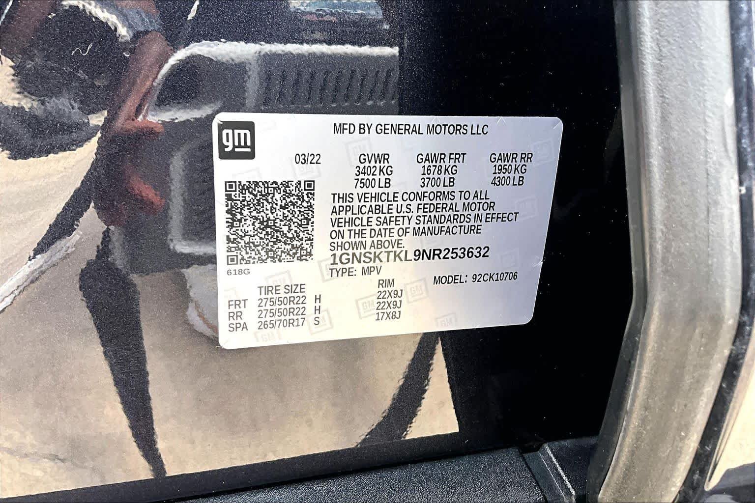 Used 2022 Dark Ash Metallic Chevrolet High Country image 70