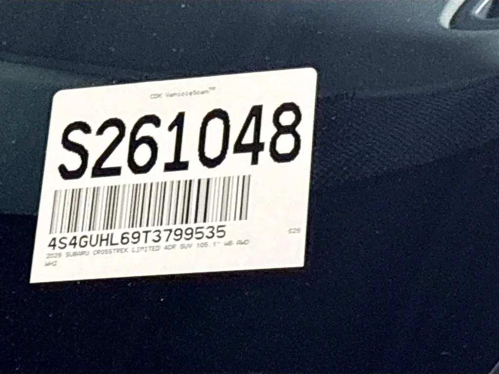 New 2026 CRYSTAL WHITE PEARL Subaru Limited image 24