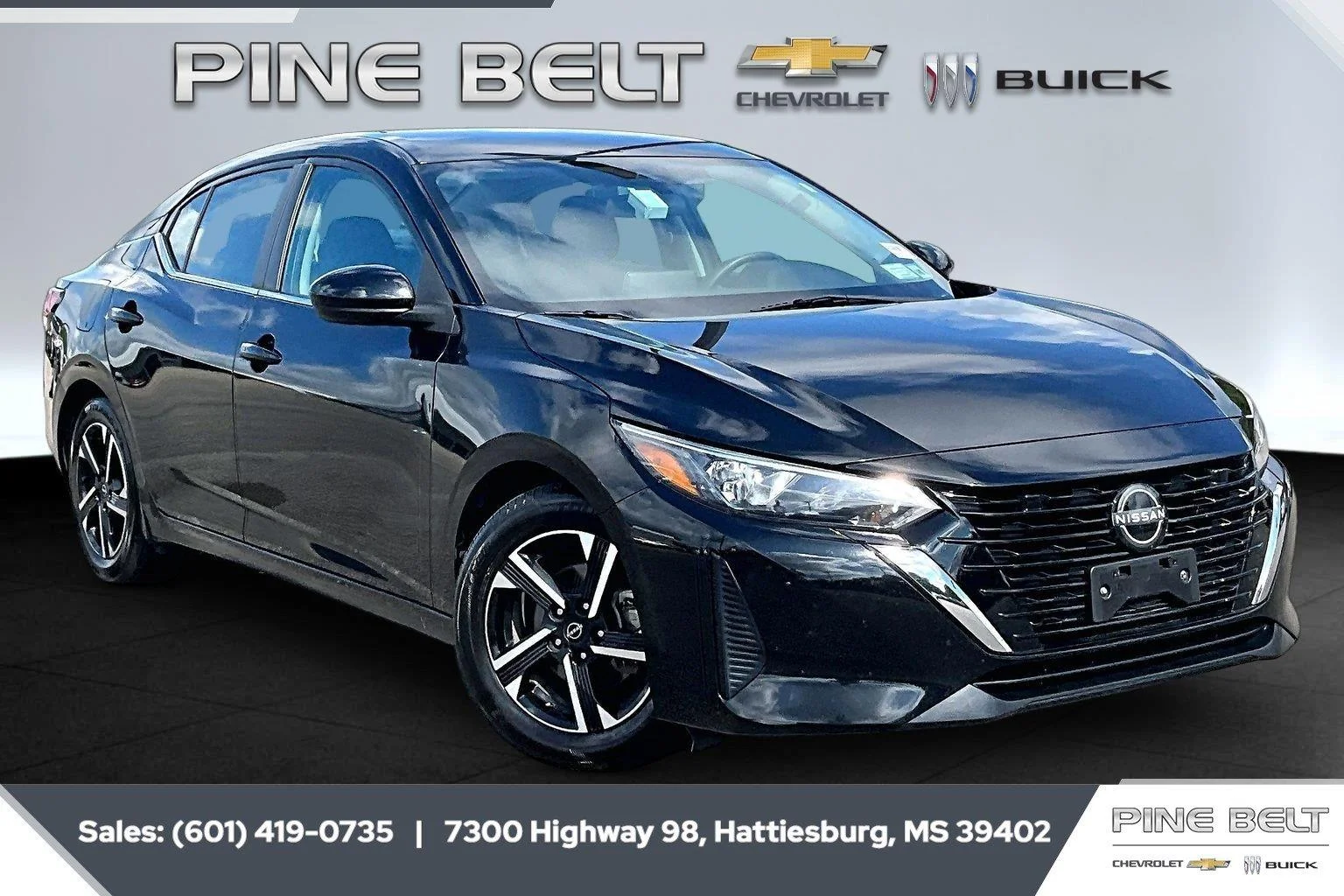 Used 2024 Black Nissan SV image 1