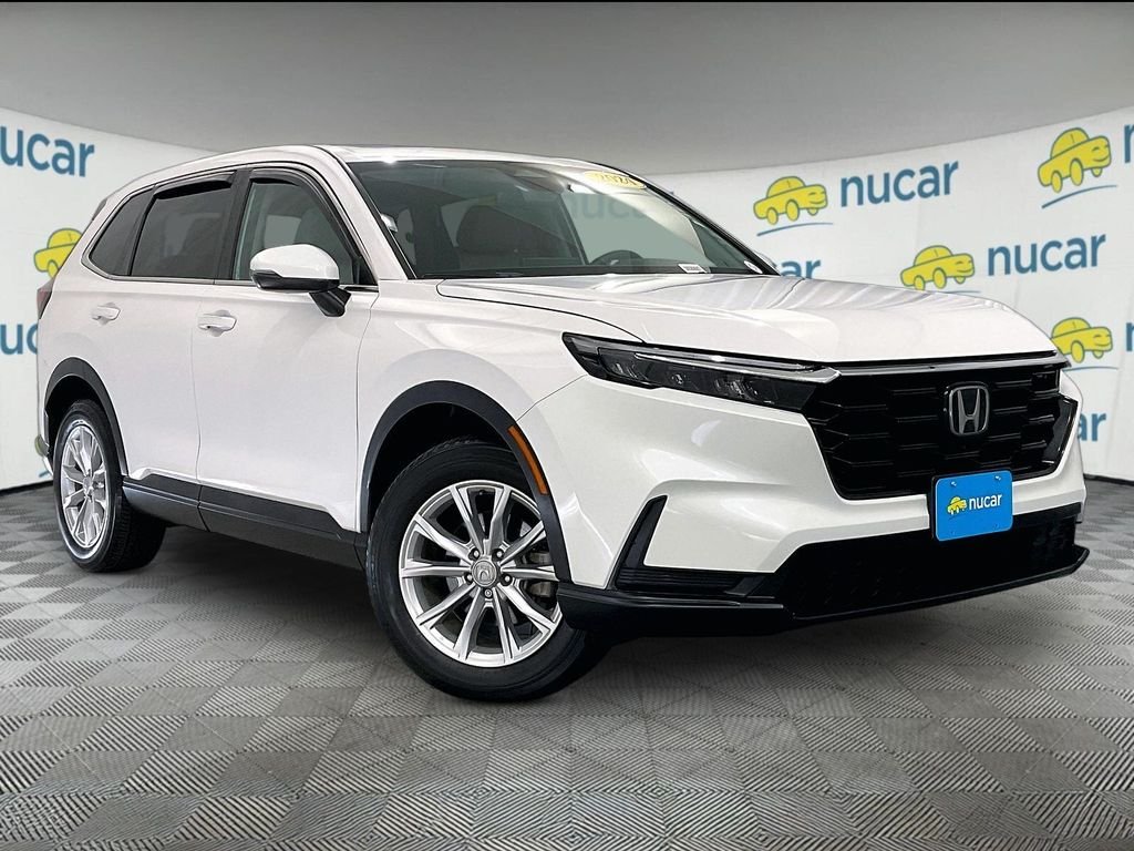 Used 2024 Platinum White Honda EX image 1