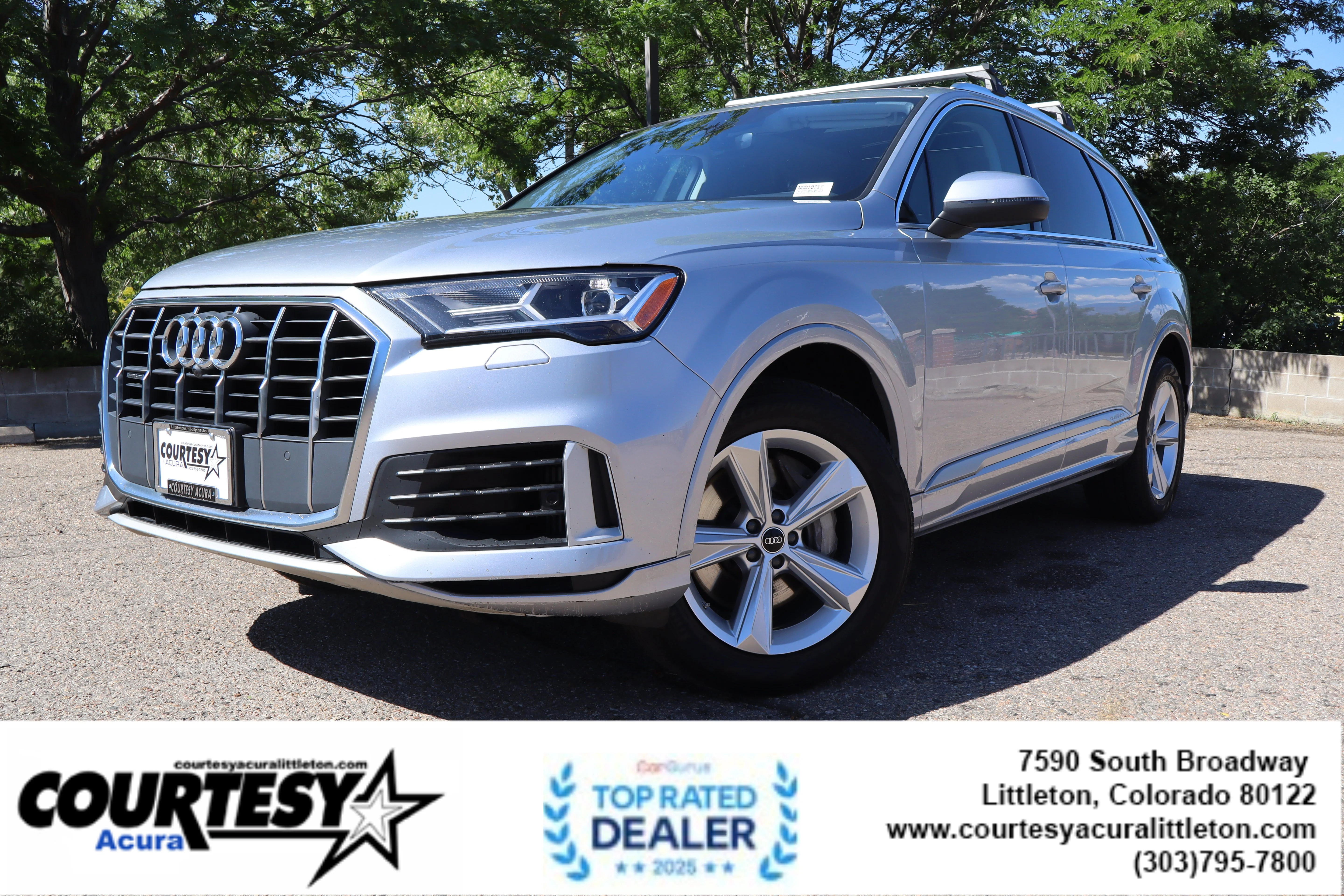 Used 2022 Silver Audi Premium image 1