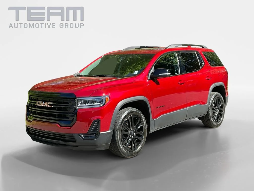 Used 2023 Red GMC SLE image 3