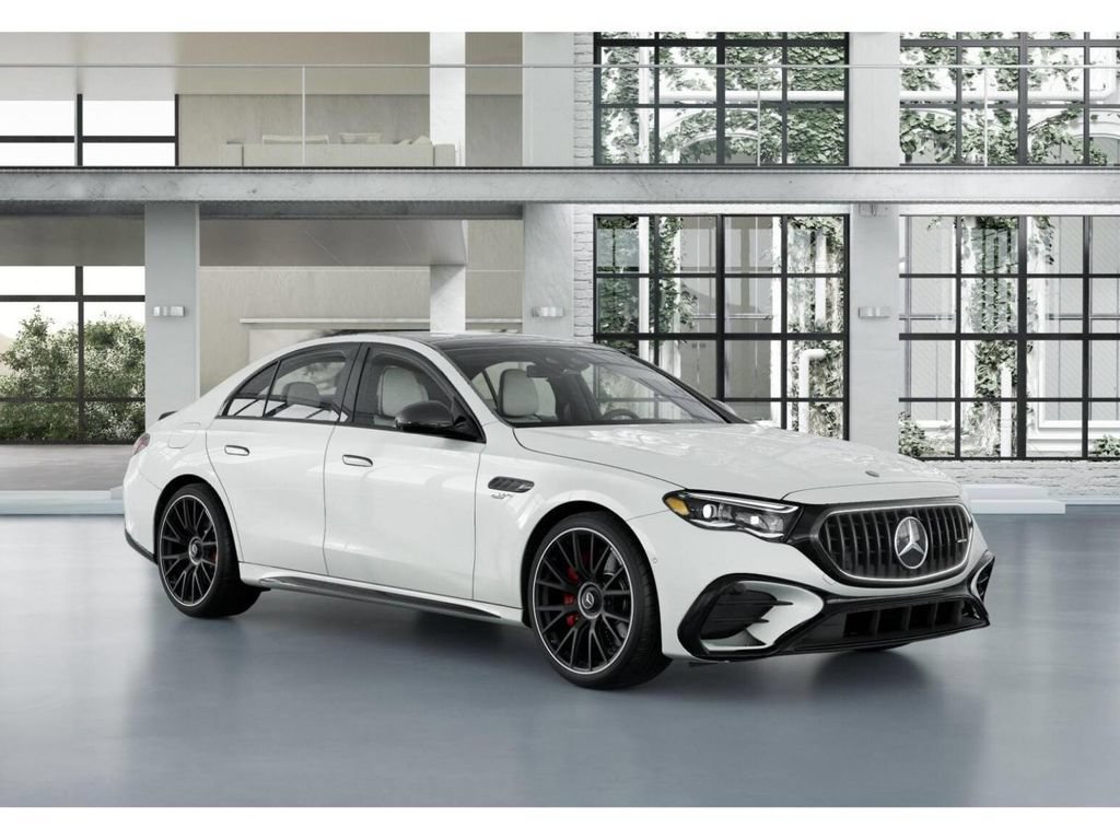 New 2027 MANUFAKTUR Moonlight White Metallic Mercedes-Benz AMG® E 53 E 4MATIC+ Sedan image 53
