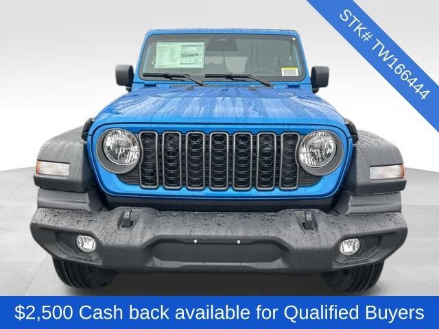 New 2026 Hydro Blue Pearlcoat Jeep Sport S image 2