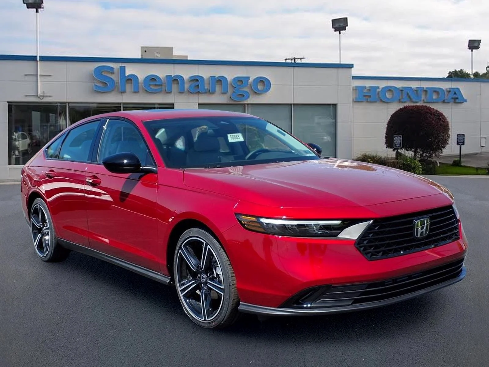 New 2026 Radiant Red Metallic Honda SE image 1