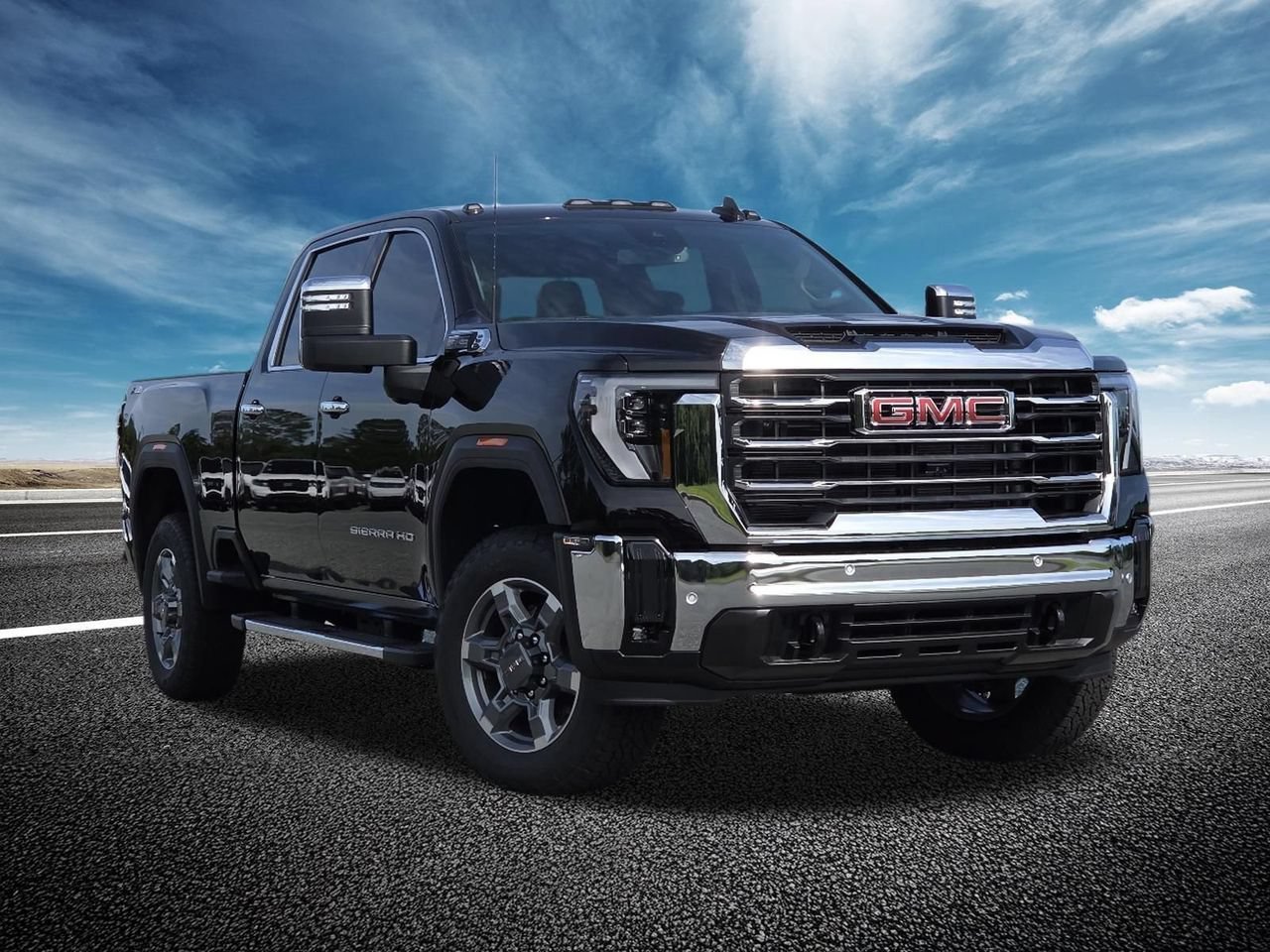 New 2026 Onyx Black GMC SLT image 2