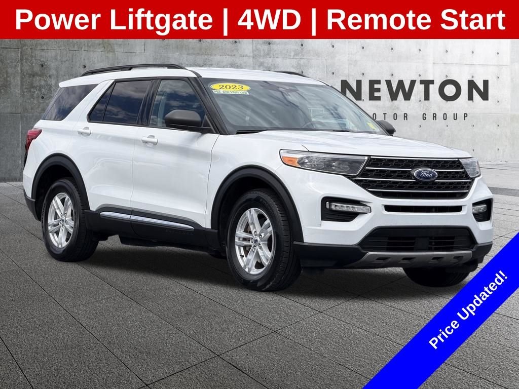 Used 2023 White Ford XLT image 1