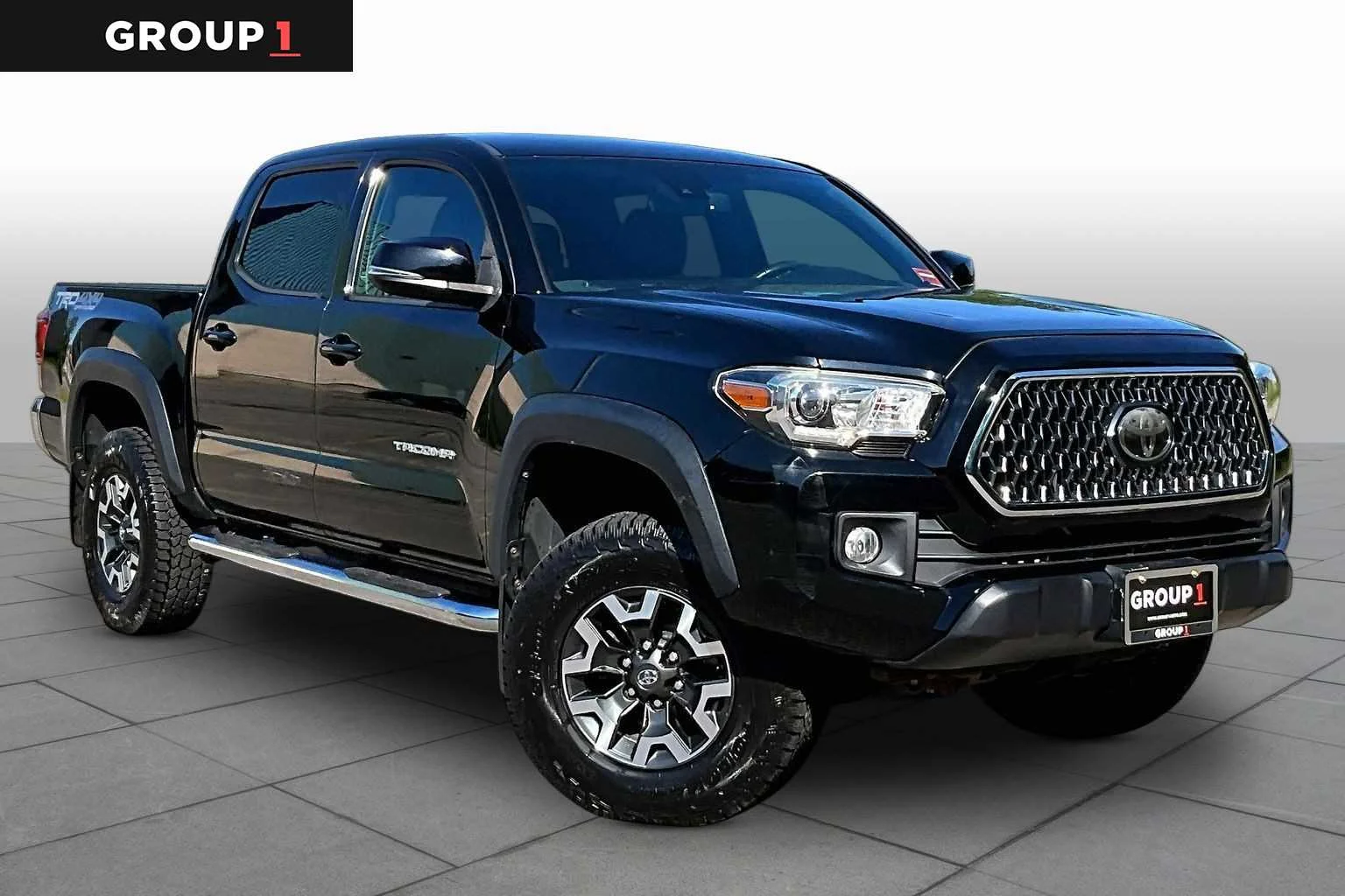 Certified Used 2019 Midnight Black Metallic Toyota TRD Off Road image 3