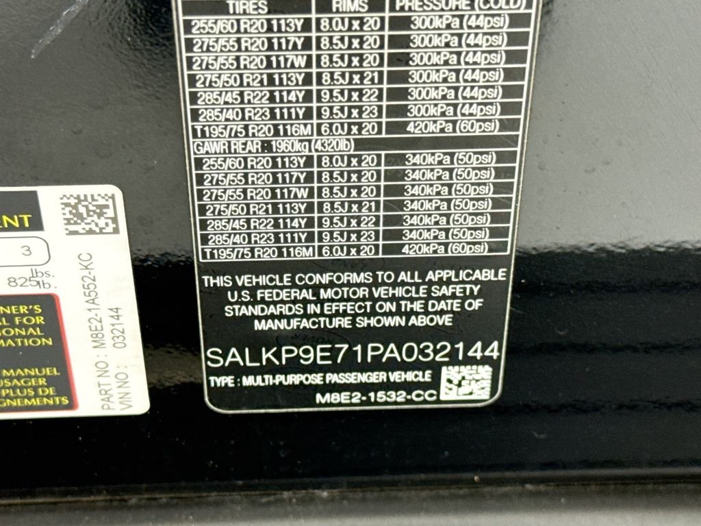 Certified Used 2023 Santorini Black Metallic Land Rover SE image 34