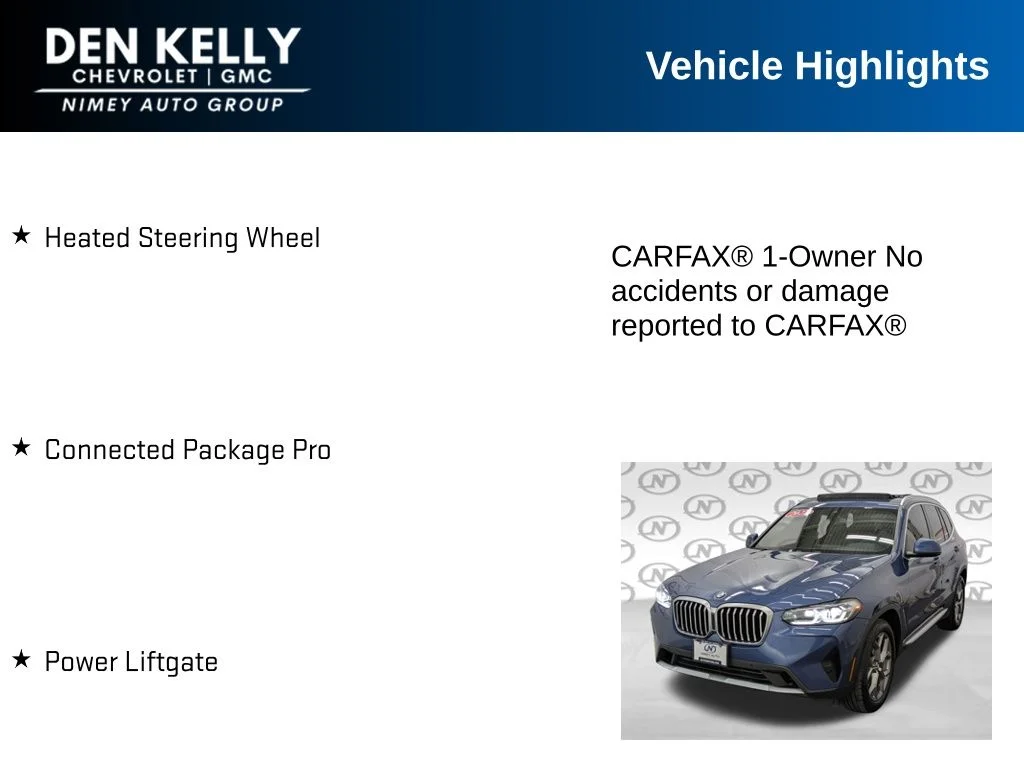Used 2022 Blue BMW xDrive30i image 15