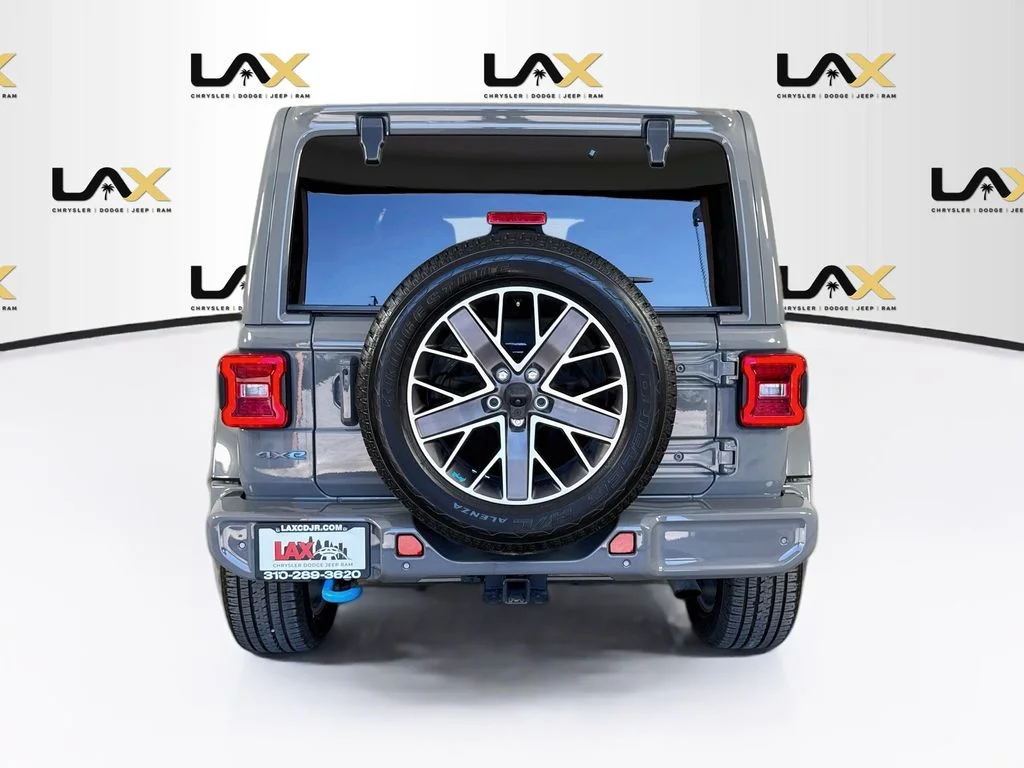Used 2023 Gray Jeep Sahara 4xe image 6