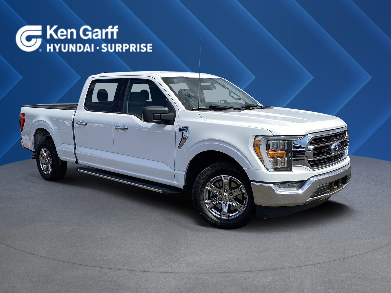 Used 2021 Oxford White Ford XLT image 1