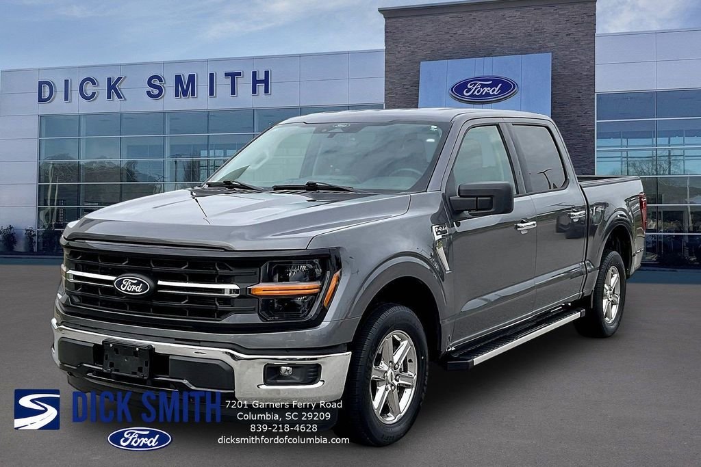 Certified Used 2025 Gray Metallic Ford XLT image 1