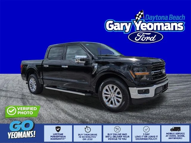 New 2026 Agate Black Metallic Ford XLT image 1