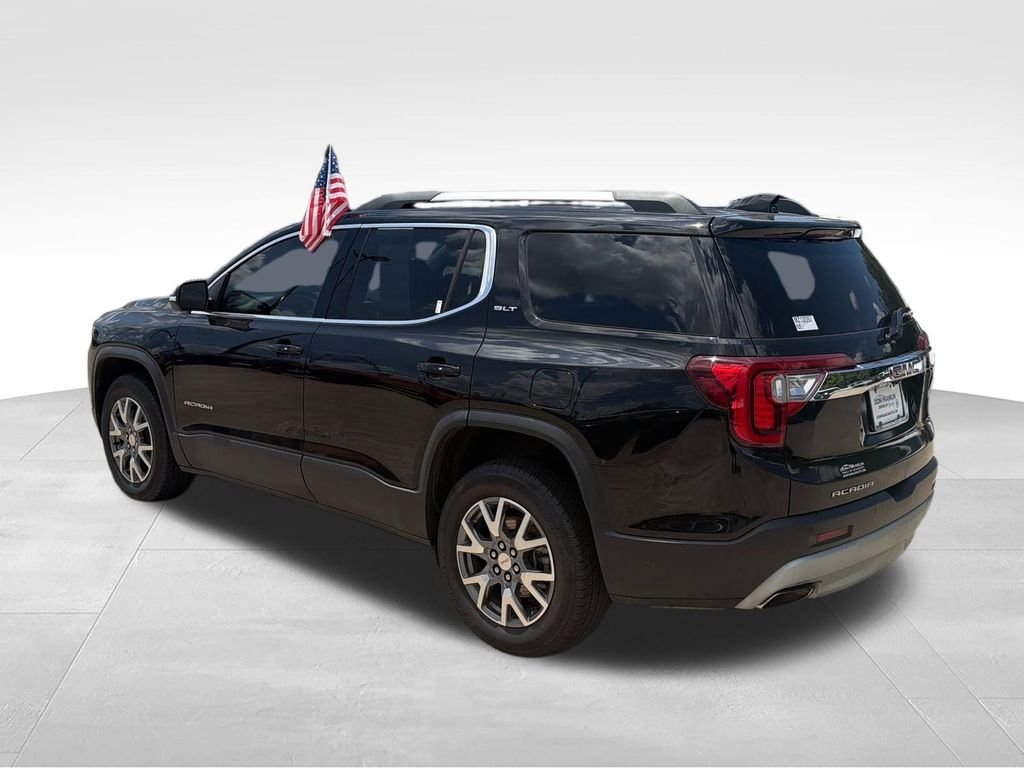 Used 2021 Black GMC SLT image 3