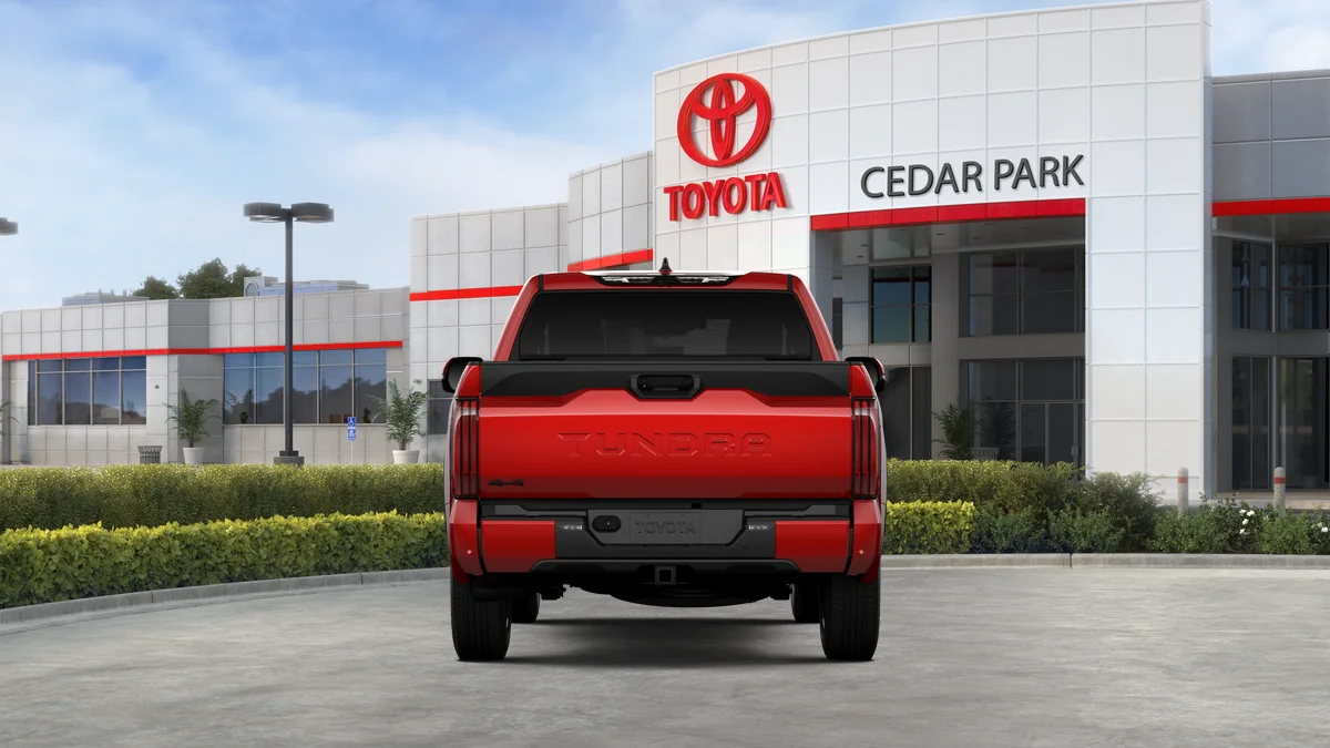 New 2026 Supersonic Red Toyota Platinum image 7