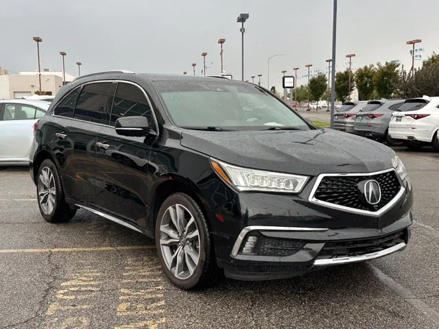 Used 2019 Majestic Black Pearl Acura 3.5L Advance Package image 6