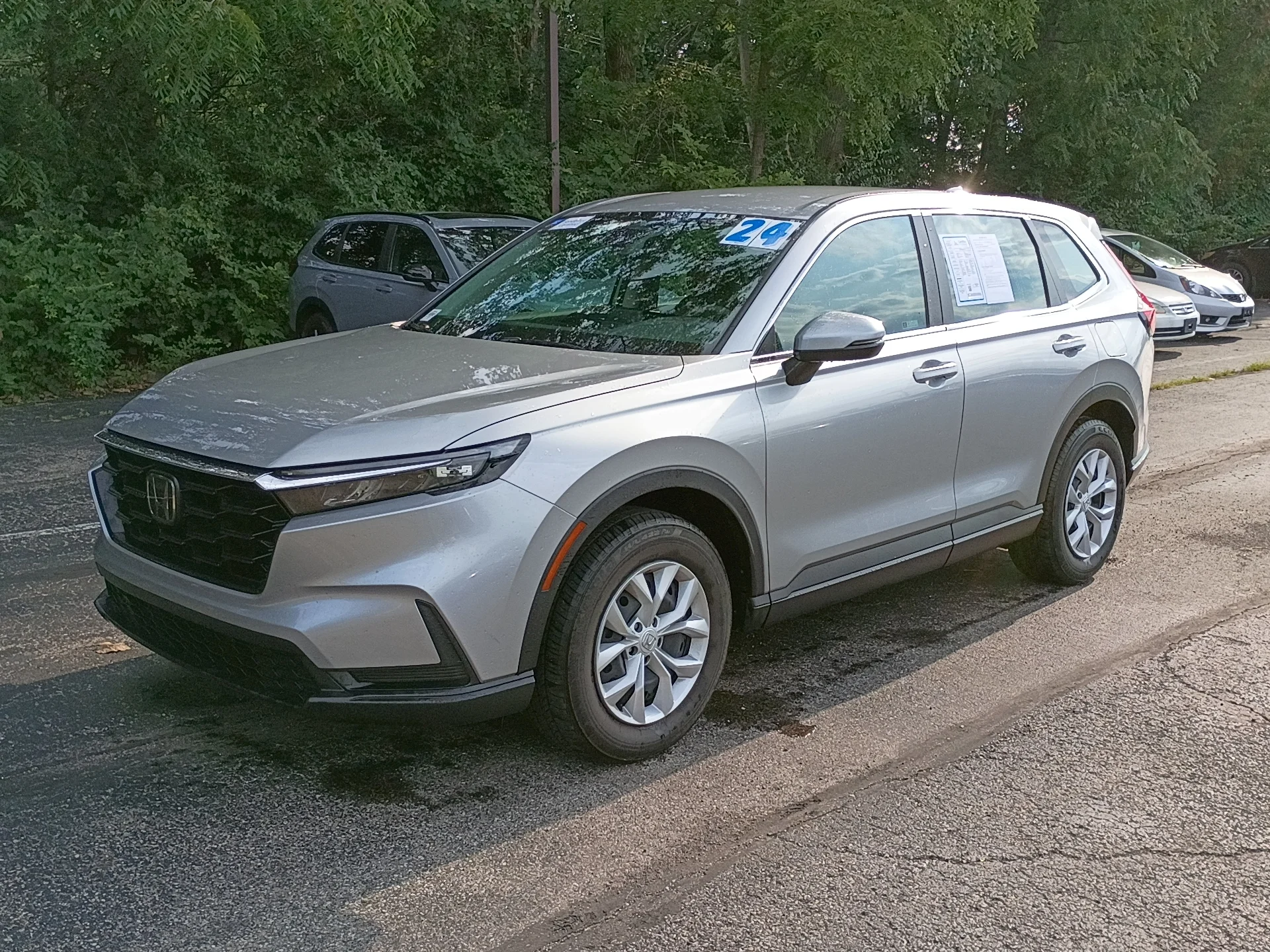 Certified Used 2024 Lunar Silver Metallic Honda LX image 7