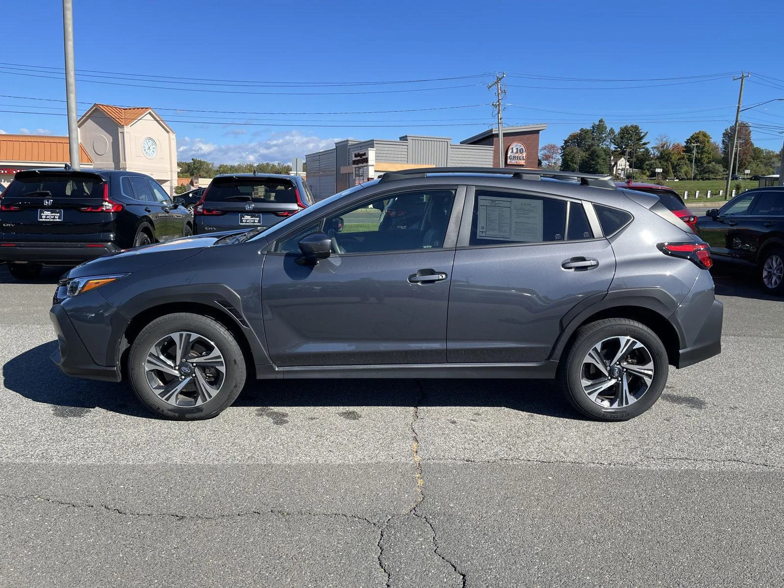 Used 2024 Magnetite Gray Metallic Subaru Premium image 17