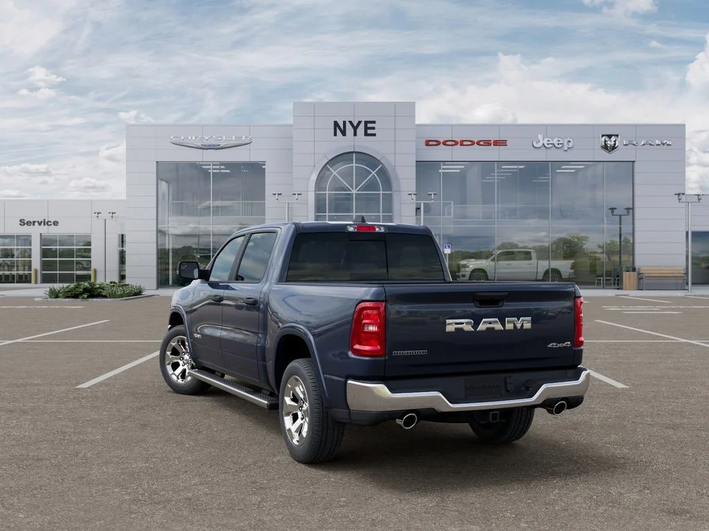 New 2026 Forged Blue Metallic Exterior Paint RAM Big Horn/Lone Star image 3