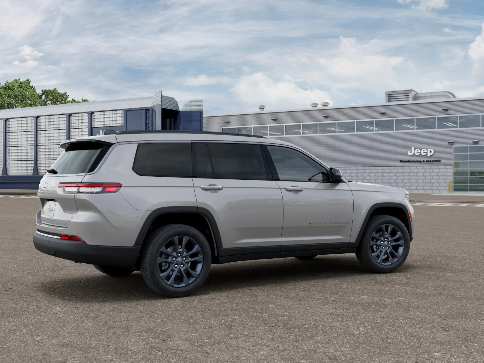 New 2026 Silver Zynith Exterior Paint Jeep 85th Anniversary Edition image 2