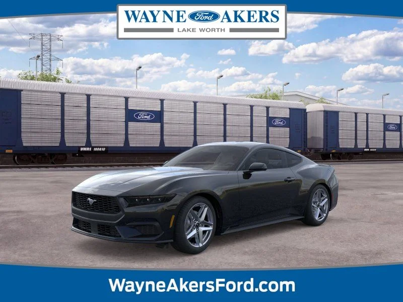 New 2026 Shadow Black Ford EcoBoost Premium image 1