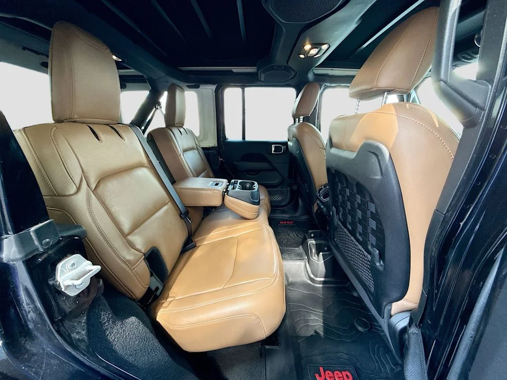 Used 2021 Black Clearcoat Jeep Unlimited Rubicon image 28