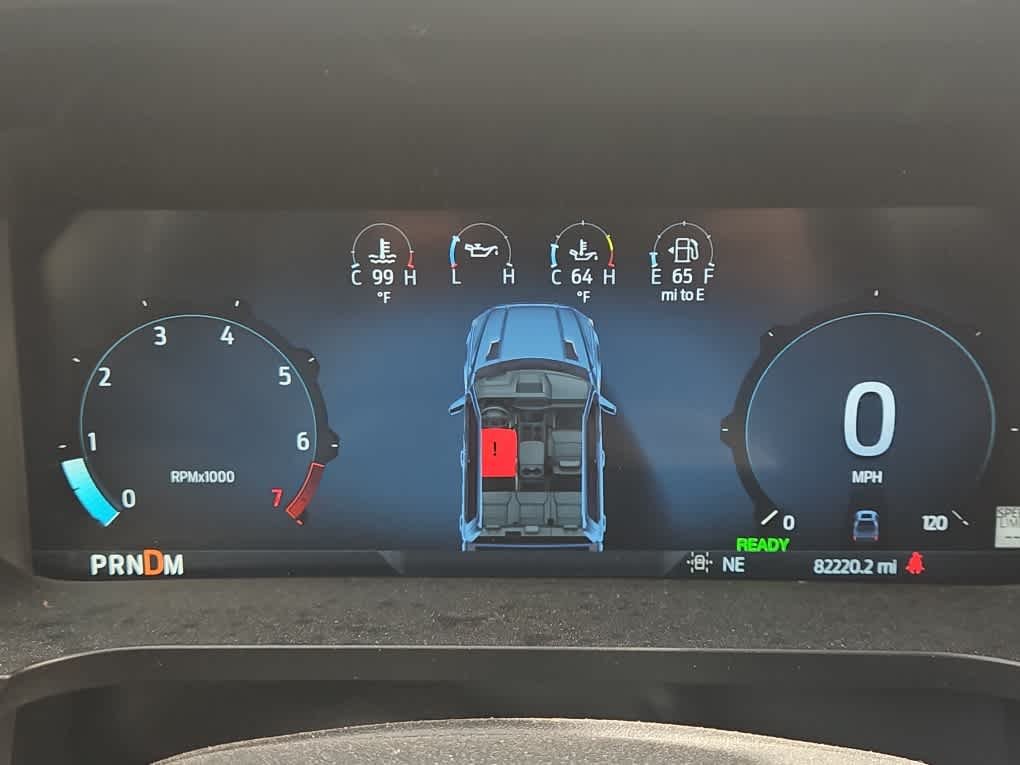 Used 2024 Light Blue Clearcoat Metallic Ford XLT image 7