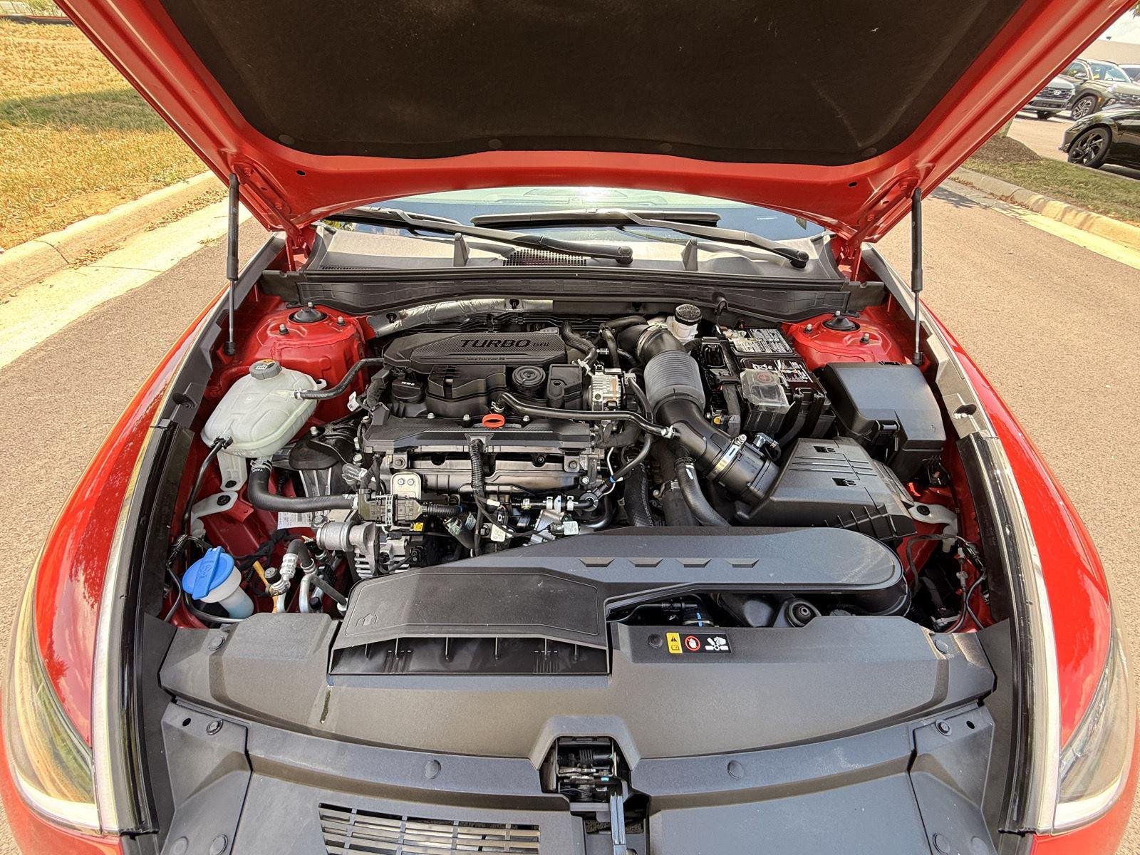 Used 2021 Calypso Red Hyundai SEL Plus image 11