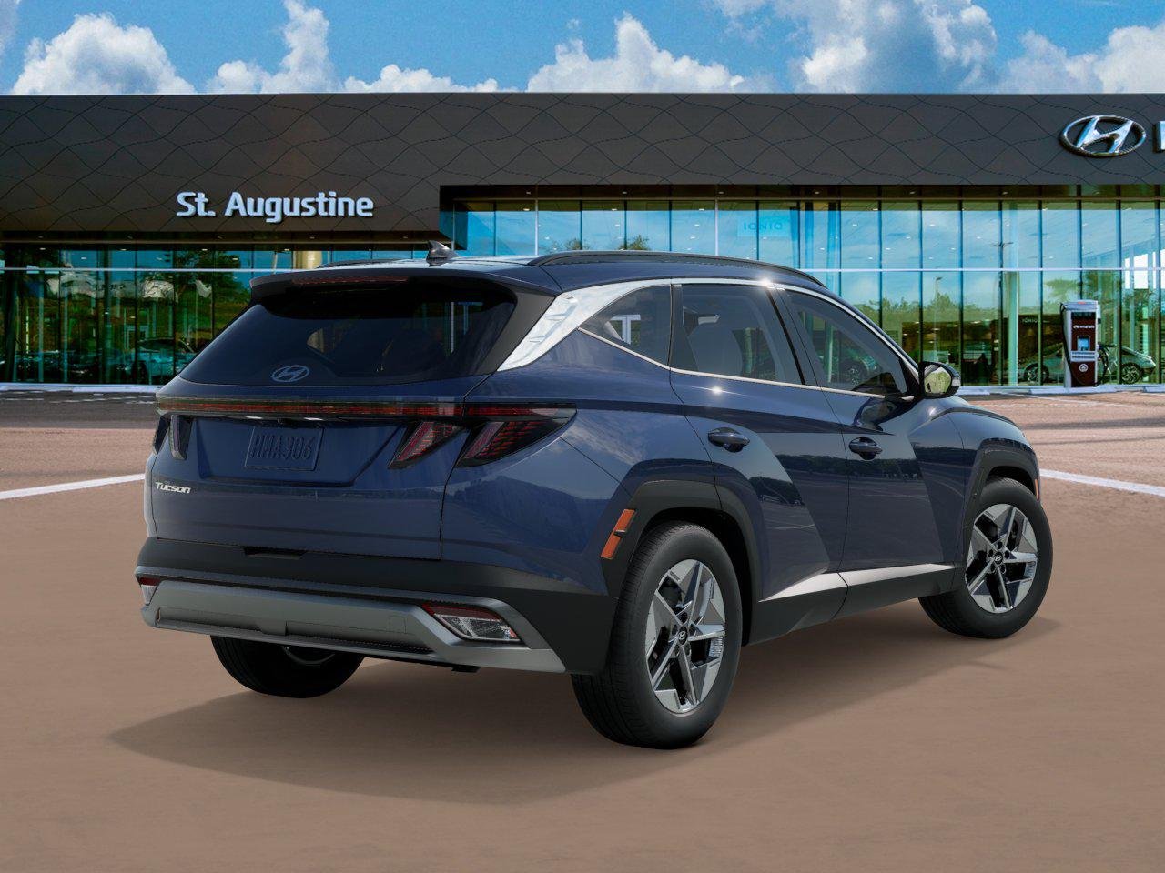 New 2026 Atlantis Blue Hyundai SEL Premium FWD image 4