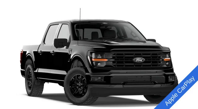 New 2026 Agate Black Metallic Ford XLT image 4