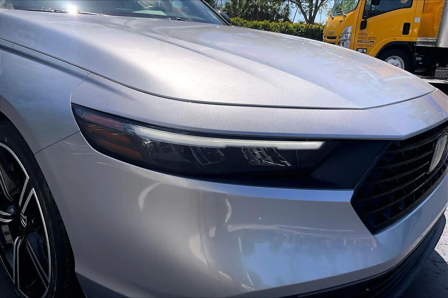 Used 2024 Solar Silver Metallic Honda Sport image 30