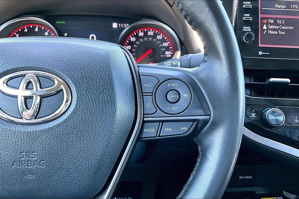 Used 2024 Midnight Black Metallic Toyota XSE image 12