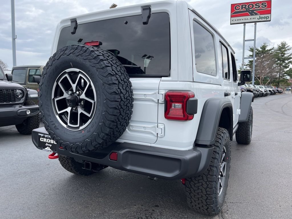 New 2026 Bright White Clear-Coat Exterior Paint Jeep Rubicon image 51