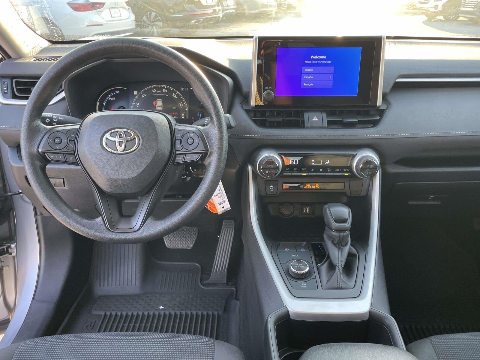 Used 2024 Silver Sky Metallic Toyota Hybrid LE image 4