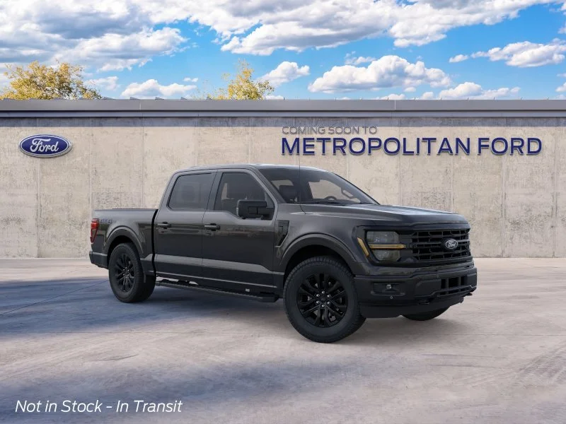 New 2026 Agate Black Metallic Ford XLT image 7