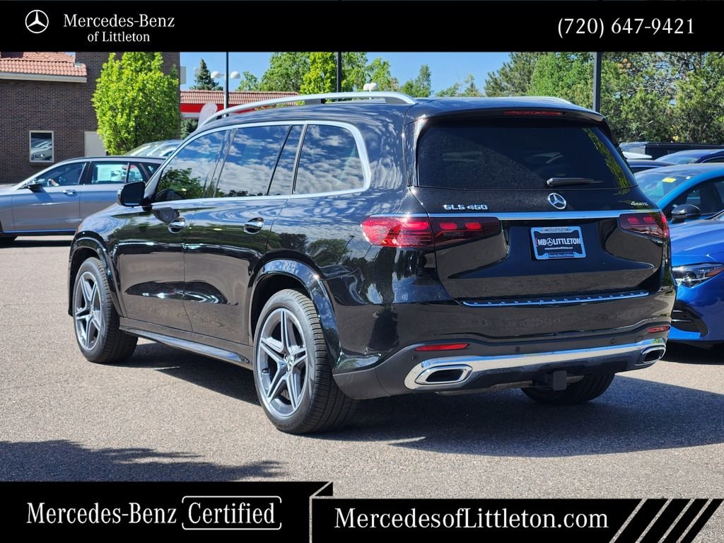 Certified Used 2024 Black Mercedes-Benz GLS 450 image 5