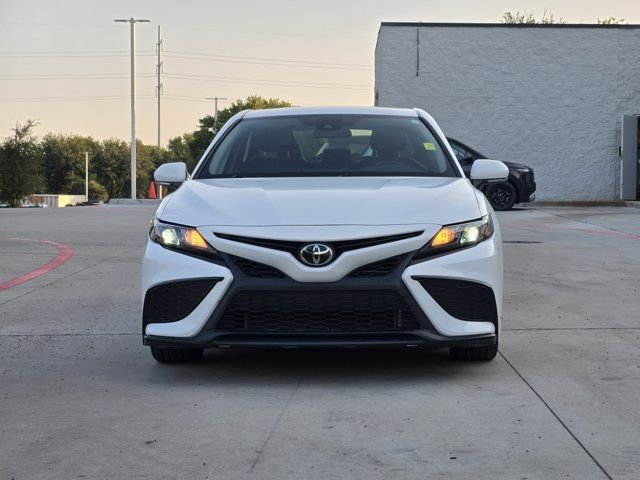 Used 2021 White Toyota SE image 2