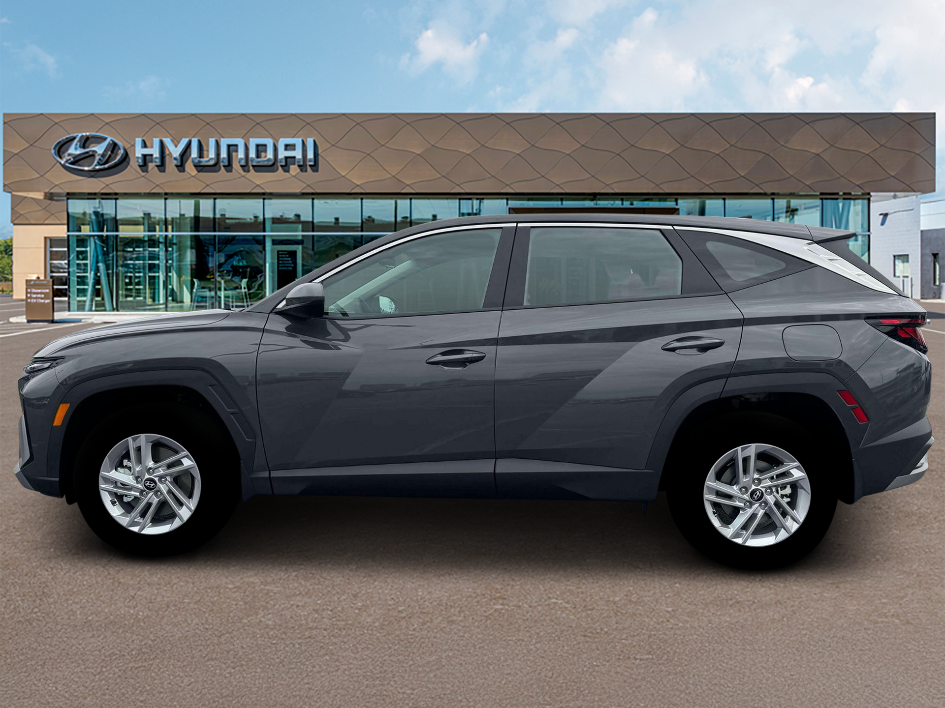 New 2026 Gray Hyundai SE image 3
