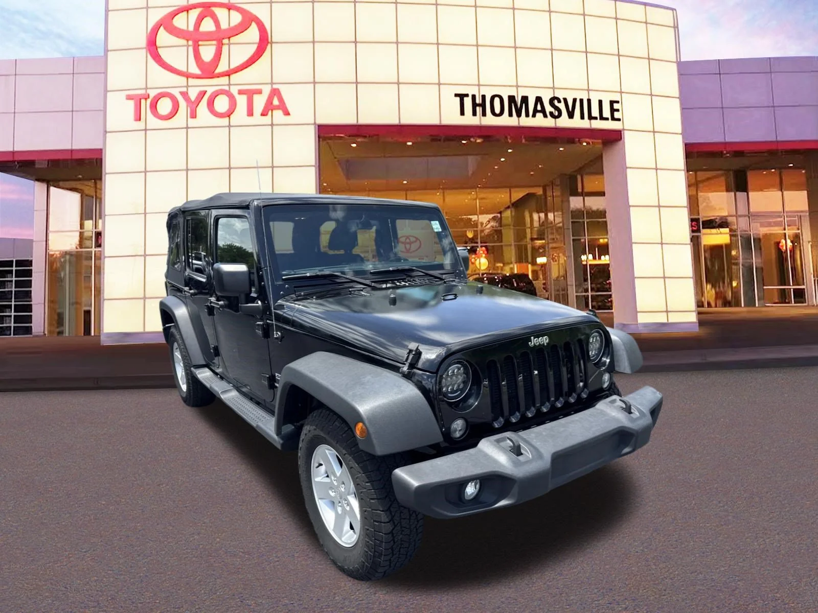 Used 2018 Black Clearcoat Jeep  image 3
