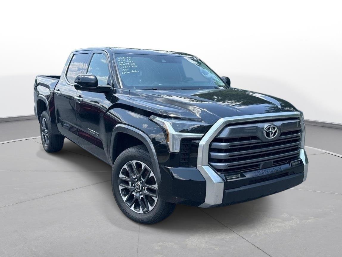 Used 2023 Midnight Black Metallic Toyota Limited image 4