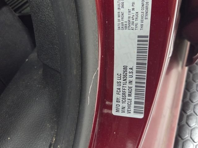 Used 2020 Red Ram Big Horn/Lone Star image 19