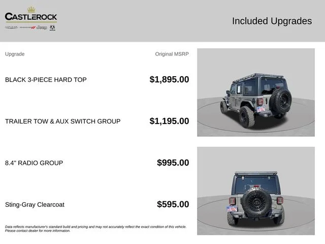 Used 2023 Gray Jeep Willys 4xe image 6