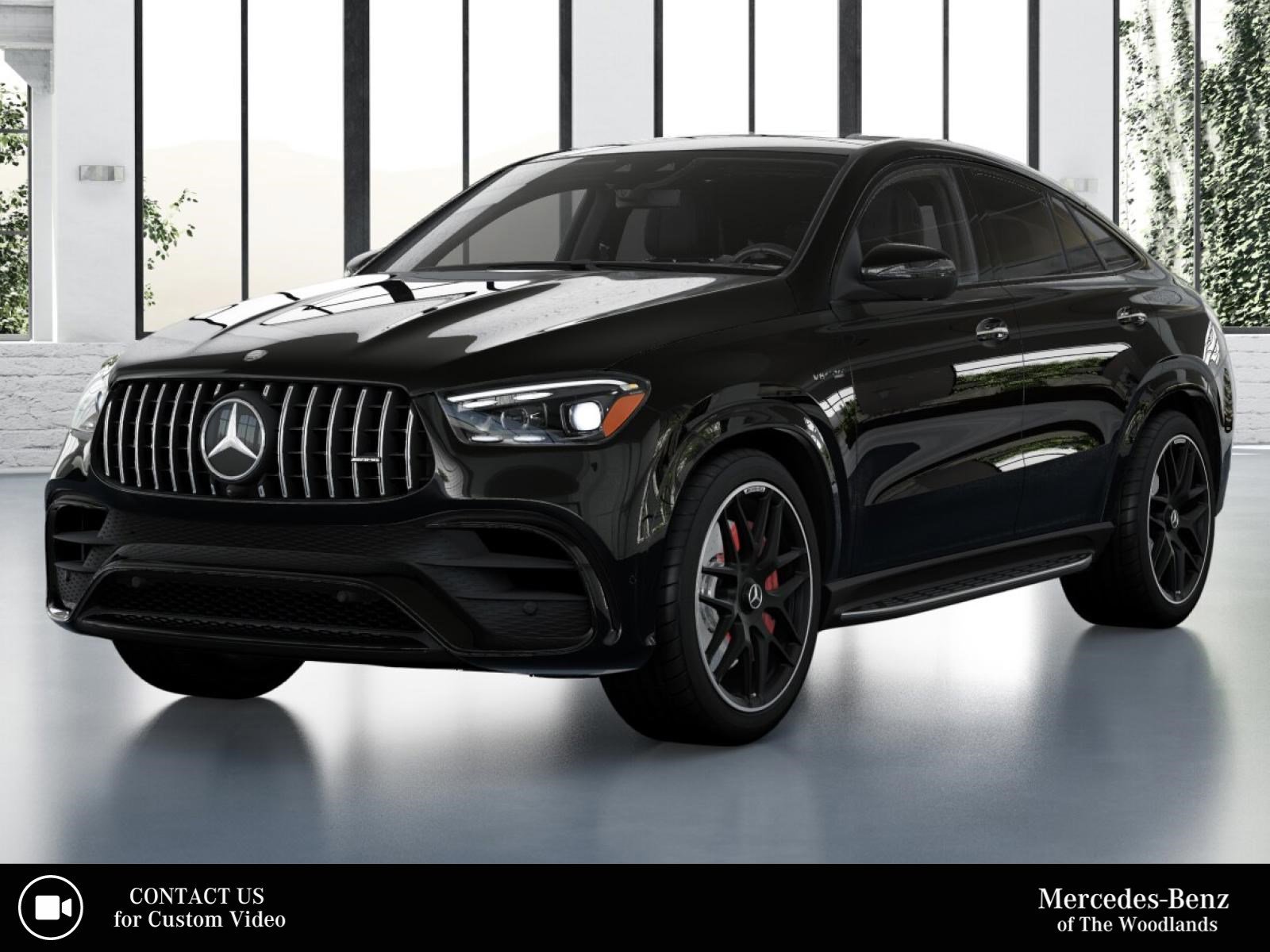 New 2026 Obsidian Black Metallic Mercedes-Benz GLE 63 S AMG® image 1