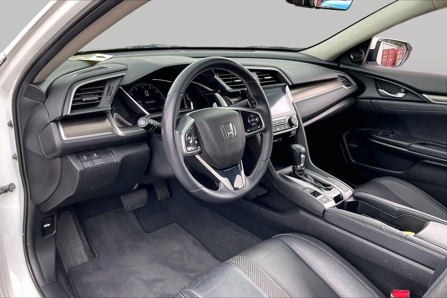 Used 2021 Platinum White Pearl Honda EX-L image 18