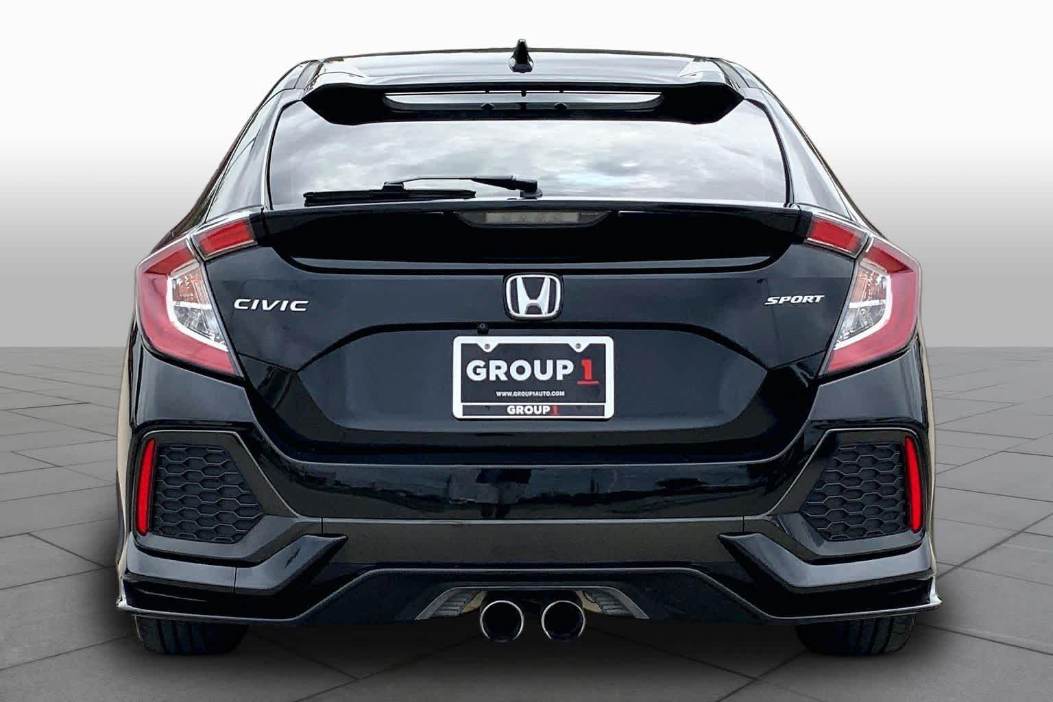 Used 2019 Crystal Black Pearl Honda Sport image 5